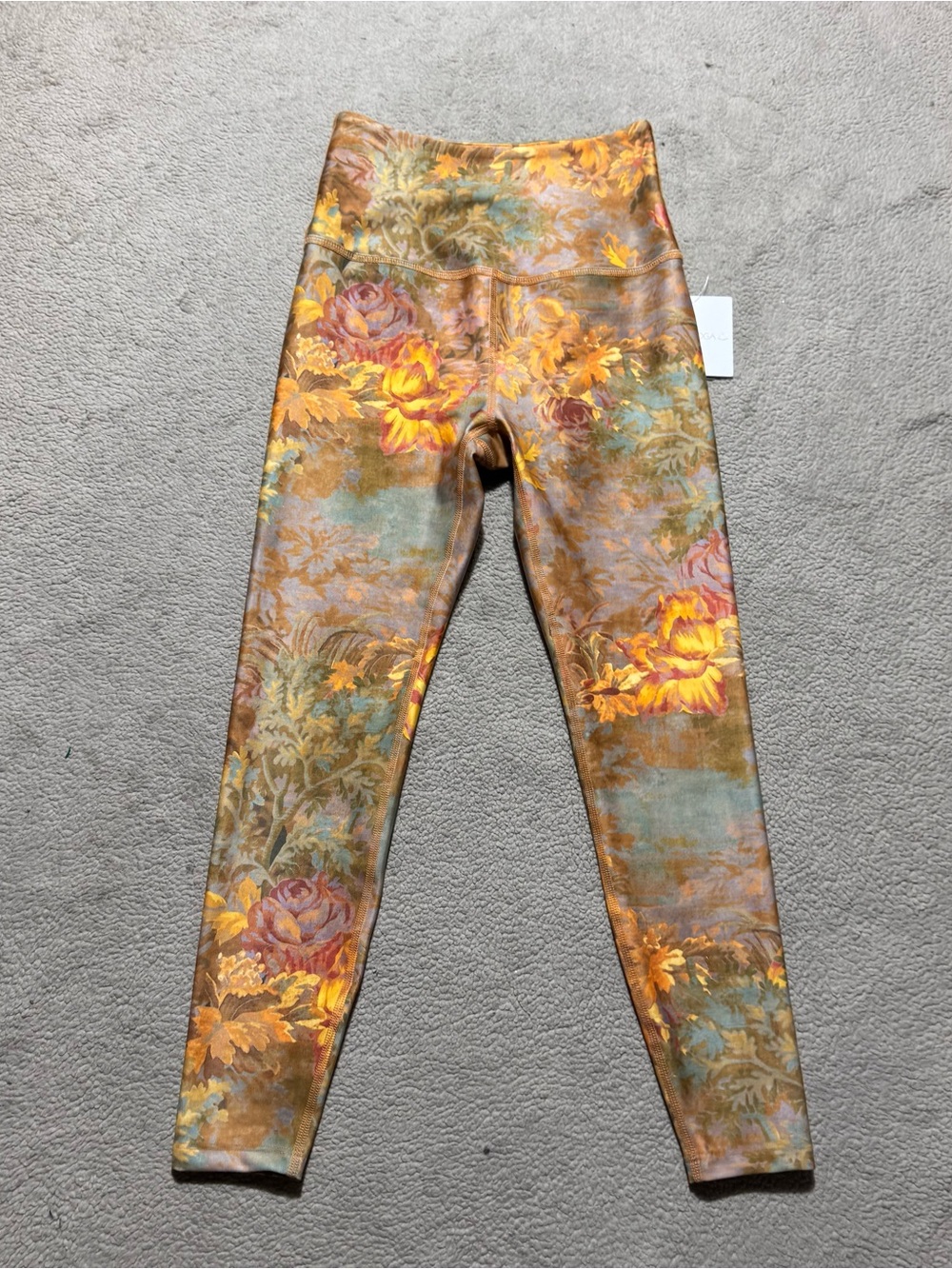 Beyond Yoga Leggings Womens Small High Waisted Midi Colorful Athleisure NEW